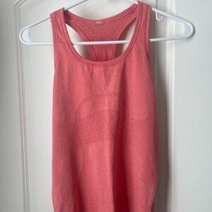 Lululemon Pink Racerback Tank Top